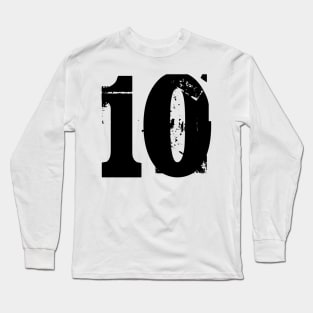 10 number Long Sleeve T-Shirt